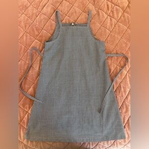 Copper Key Black and White Checkered dress
